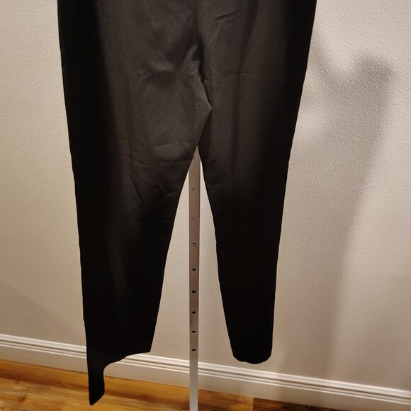 Modern Essentials Black Dress Pants Juniors Size 11 Polyester Spandex - Picture 10 of 11